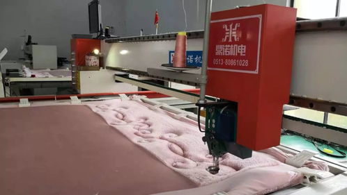 鼎诺机电回访客户,全自动被褥生产流水线获得客户称赞