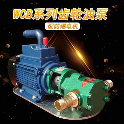 防爆型卸油泵卧式抽油泵wcb50