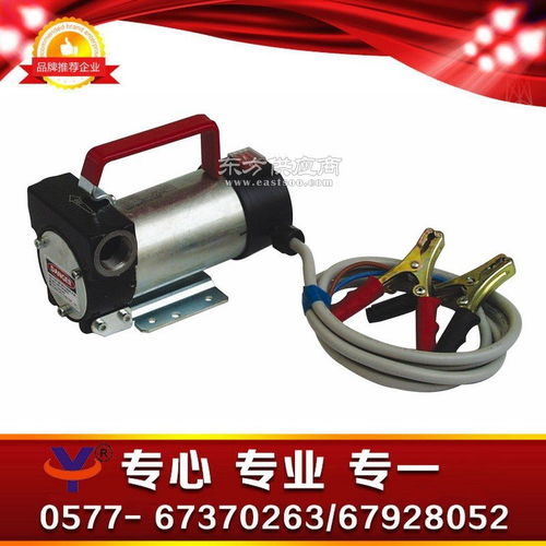 12V/24V 40L直流抽油泵 高效抽油解决方案